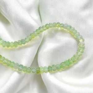 Calcédoine verte sculptée Melon perles collier 7-8mm brin de pierre naturelle pour les femmes doux lueur gemme bijoux 2025 tendance Look - Product Image 2