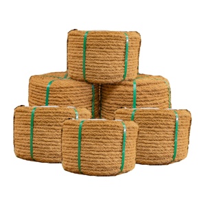 Made from 100% Coconut Fiber Material Export from Vietnam COCONUT COIR ROPE: Eco Friendly with Environment - Product Image 1