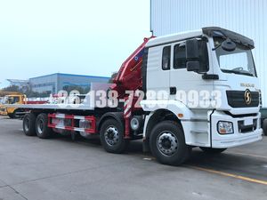 Camion de dépannage à plateau plat de 15 tonnes, 18 tonnes, 20 tonnes, année 2024, avec grue, état neuf, transmission manuelle diesel, prix de vente - Product Image 3