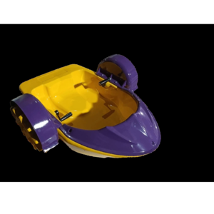 Barco de agua FRP moderno de un solo asiento para niños, bote de remos de mano comercial portátil para uso en el jardín - Product Image 2