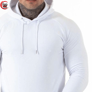 Sweat à capuche en éponge française 100% coton de luxe pour hommes Logo imprimé personnalisé surdimensionné col à capuche vêtements d'hiver teints unis - Product Image 5