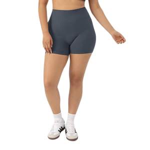 Short de yoga pour femme, couleur violette, sans couture, taille haute, séchage rapide, lifting des fesses, leggings - Product Image 5