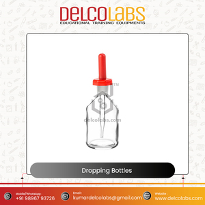 Top Premium Qualité 15ml-250ml Flacons compte-gouttes en verre Chimie Lab Supply Wholesaler Transparent Dropping Bottle - Product Image 4