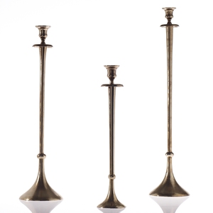Bougeoir décoratif en métal Bougeoir pour pilier Nouveau design Finition de haute qualité Bougeoir fabriqué à la main en métal - Product Image 1
