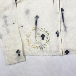 Sweats à capuche brodés sur mesure pour femmes Sweats à capuche surdimensionnés avec strass - Product Image 6