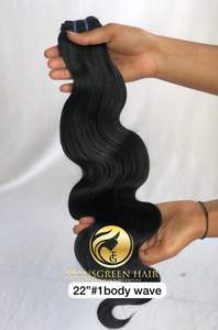 ผมต่อแบบ Remy ผมต่อจากอินเดียช่อผมแท้ขนาด22นิ้วช่อผมต่อจากอินเดีย - Product Image 5