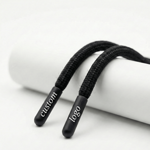 Cordon de capuche personnalisé avec logo, tressé haute résistance à 3 brins, écologique, pour vêtements et accessoires – Fabrication en usine - Product Image 4