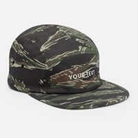 Casquettes de sport en gros, casquettes décontractées de camping, tissu en nylon et polyester à séchage rapide, visière plate, activités de plein air, gorras, casquettes de course à 5 panneaux