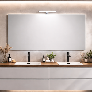 Espejo LED Empotrado de 120x70 con Lámpara, Espejo LED Moderno para Baño - Product Image 3