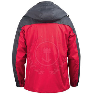 Chaqueta Cortavientos de Invierno Personalizada de Alta Calidad, Ecológica, Transpirable, de Nailon/Poliéster, con Logotipo Frontal, Servicio OEM - Product Image 3