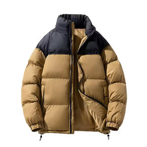 Chaquetas de Alta Calidad de Fábrica 2026, Chaquetas de Invierno para Hombre, Acolchadas, con Relleno de Plumón, Bordadas Personalizadas, Cálidas y Gruesas - Product Image 1