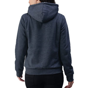 Sudaderas con Capucha para Mujer Hechas de Algodón y Poliéster, Secado Rápido, Sudaderas con Cremallera para Mujer, Mangas Largas, Servicio OEM Personalizado - Product Image 2