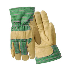 Leather Working <b>Gloves</b> <b>for</b> Men Cowhide Heavy Duty Safety Protective Driver Working Welding Mechanic Safety <b>Gloves</b> Leather - Product Image 3