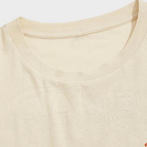 Camisetas de hombre de color sólido para uso en exteriores Diseño de serigrafía ligera Material de algodón 100% - Product Image 4