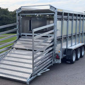 Livestock Transport Trailer for <b>Sheep</b> Cattle Pigs & Cows Live stock Transport Truck Trailer Live stock Transport Trailer - Product Image 2