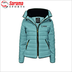 Chaqueta con cremallera gruesa y cuello alto para mujer, chaqueta cálida de invierno - Product Image 1