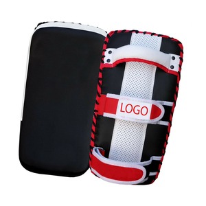 Kick Shield con logotipo personalizado ajustable para MMA, Kickboxing, entrenamiento de boxeo, artes marciales, almohadilla de objetivo con relleno de espuma suave, Karate - Product Image 2