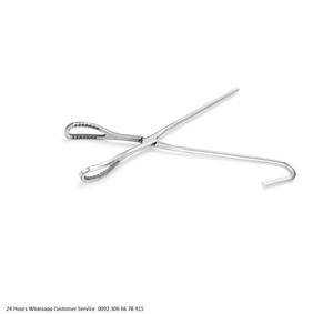 Pinzas Obstétricas Veterinarias Reutilizables de Acero Inoxidable para Cerdos - Product Image 5