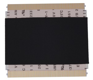 La mejor calidad, paso de 0,5mm, 80 Pines, 40mm, blindaje envolvente dorado, Cable LED TV FFC, aplicación electrónica - Product Image 1