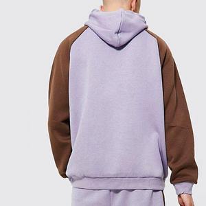 Sweats à capuche surdimensionnés et à blocage des couleurs de haute qualité pour hommes avec poches avant Collections d'hiver Sweats à capuche respirants 2026 - Product Image 3