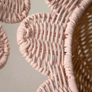 Tazón Decorativo de Mimbre Tejido Floral para Servir Comida en la Mesa de Comedor y Fiestas - Product Image 6