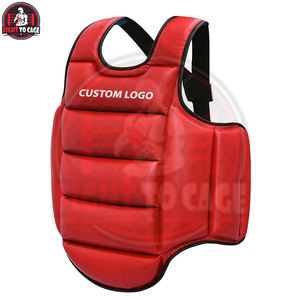 Protection corporelle de boxe, de kick-boxing et de MMA, bouclier de côtes réversible, protège-poitrine d'entraînement, PVC durable, personnalisable, haute qualité, hiver - Product Image 2