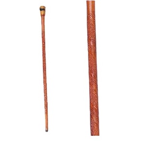 Handicraft Customized Designer Wooden Carved polished Handle Walking Stick Size Ninty cm Home decore - Product Image 2