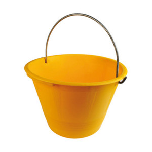 Cardarella de Plástico con Arco, Color Amarillo, Diámetro 36 - Product Image 1