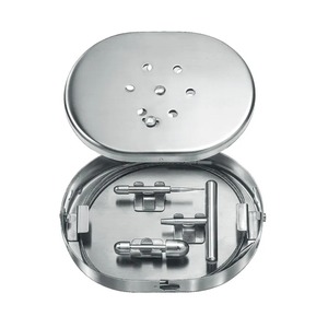 Ensemble de strip-teaseur de veine en acier inoxydable avec boîte Instruments chirurgicaux personnalisés de strip-teaseuse de veine Nabatoff Set par Zuol - Product Image 1