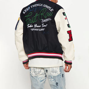 Wholesale <b>Long</b> Sleeve Classic Baseball Style Winter <b>Jacket</b> Vintage College Custom Letterman Varsity <b>Jacket</b> for <b>Men</b> - Product Image 5
