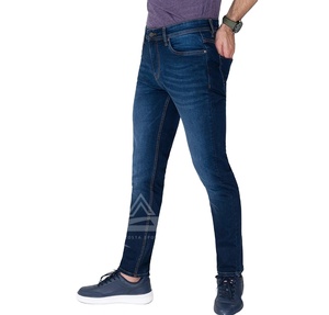 Jean en denim délavé extensible et respirant pour homme, coupe ample, idéal pour le streetwear printanier confortable - Product Image 2