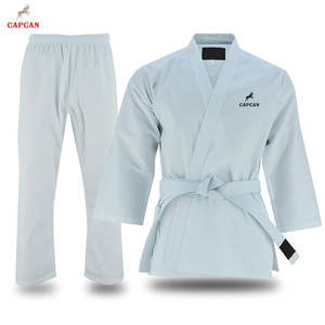 Uniforme de Karate Profesional para Artes Marciales, Conjuntos con Logotipo Frontal, Alta Calidad, 100% Algodón, Ligero y Ecológico - Product Image 1