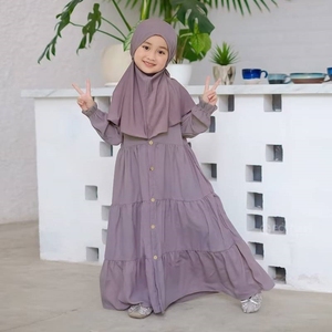 2024 NEW ARRIVAL ABAYA for GIRLS in SOLID COLOR and WHOLESALE RATE DUBAI ABAYAS for WOMENSTOP SELLING ABAYAS 2024 - Product Image 1