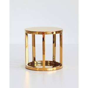 ที่วางเค้กกระจกสีเงินขัดเงาแบบชั้นวางสำหรับตกแต่งเค้กกันลื่น - Product Image 3