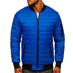 Tissu de toile coupe-vent de golf imperméable décontracté de grande taille pour hommes veste Softshell légère longue longueur style bombardier - Product Image 1