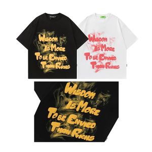 เสื้อยืดแขนสั้นผ้าฝ้าย100% สำหรับผู้ชายและผู้หญิง,เสื้อยืดขนาดใหญ่พิเศษพิมพ์ลายโฟมพัฟ3D เลือกได้ตามต้องการ - Product Image 4