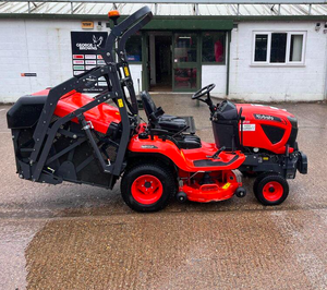 Tondeuse autoportée industrielle G231-HD avec moteur diesel 4 temps 250cc, bac de ramassage 640L, autopropulsée, professionnelle - Product Image 4