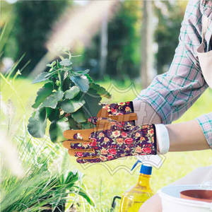 Gants de jardinage robustes, respirants, avec poignée antidérapante, gants de jardinage en vrac, gants d'aménagement paysager, gants d'agriculture - Product Image 5