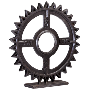 New Design Antique Shape <b>Gold</b> <b>and</b> <b>Black</b> Color Aluminum Sculpture With Customized Size <b>and</b> Shape Metal Sculpture from India - Product Image 4