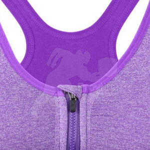 Sujetador Deportivo de Yoga para Mujer, de Alta Sujeción, Ecológico, Transpirable, con Logotipo Frontal y Tirantes Ajustables para Entrenamiento Físico - Product Image 4