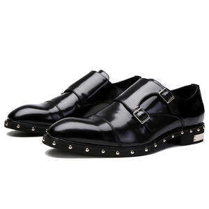 Chaussures en cuir décontractées classiques pour hommes, semelle antidérapante, dessus souple, parfaites pour la vie quotidienne et le travail, chaussures décontractées pour hommes d'affaires - Product Image 5