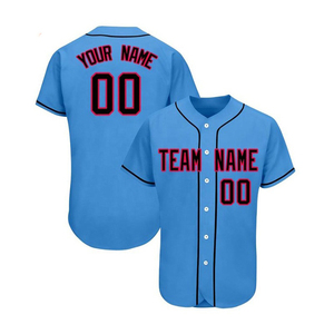 MESS SPORTS Maillot de baseball personnalisé avec logo d'équipe - 100% polyester, impression par sublimation, séchage rapide, protection UV, unisexe adulte, service OEM - Product Image 4