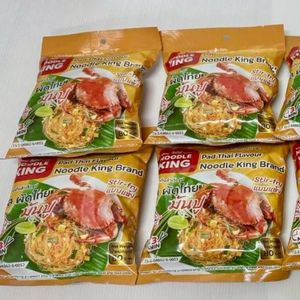 Mie bihun instan-6 cangkir & Pak rasa Thai (mie perahu, Tom Yum, mie kering pedas, Bantalan kepiting Thai, Pot tanah liat Herbal)