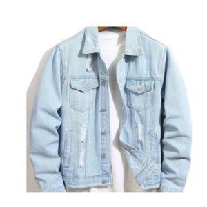 Chaquetas Vaqueras de Hombre de Alta Calidad Estilo Vintage 2026, Nueva Moda Casual con Cuello Alto y Capucha, Venta al Por Mayor en Línea, Otoño - Product Image 6