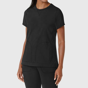 Médico Unisex Enfermería Top Cuello redondo Scrub Trabajadores Hombres Joggers Scrubs Uniformes Hombre y mujer Hospital Scrub - Product Image 4