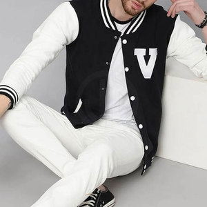 Top Online Selling Best Price Lettermen Winter <b>Jacket</b> Stand Front Eco-Friendly Breathable High Quality OEM Service Low MOQ - Product Image 5