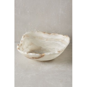 ชามเรซิ่นทำด้วยมือสีขาวชามเสิร์ฟสลัดเรซินชามอาหารเรซิ่นสำหรับใช้ตกแต่งบ้านและร้านอาหาร - Product Image 1