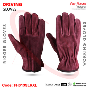 OEM Cowhide Split Leather Unlined <b>Driver</b> <b>Gloves</b> Sicherheitsarbeitshandschuhe 2025 Keystone Thumb Styled Industrial <b>Gloves</b> - Product Image 4