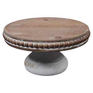 ขาตั้งเค้กไม้มะม่วงทรงกลม งานแฮนด์เมด ปลอดภัยสำหรับอาหาร ใช้กับเครื่องล้างจานได้ สำหรับวางขนม โชว์อาหาร บนโต๊ะอาหาร ผลิตโดย SANIYA HANDICRAFT - Product Image 6