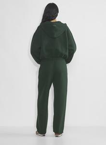 Vêtements pour garçons, ensembles de vêtements pour enfants, couleur unie, bloc de couleur, col montant, sweat-shirt à demi-zip, tenue 2 pièces avec poche, 6-12 ans - Product Image 4